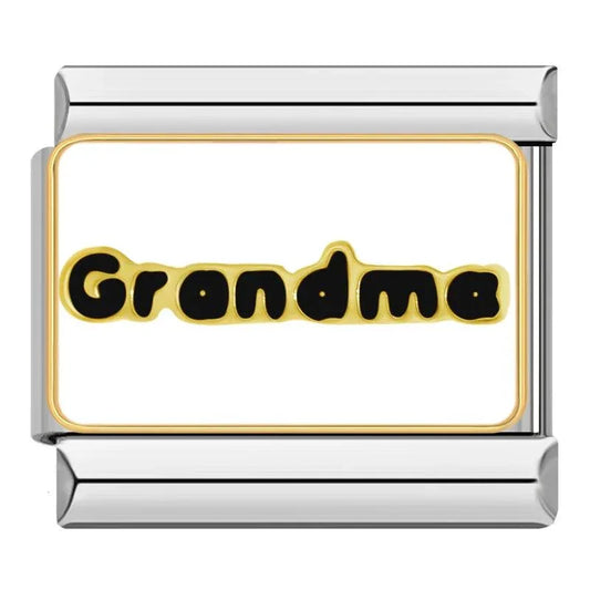 GrandMa, on Silver - Charms Official