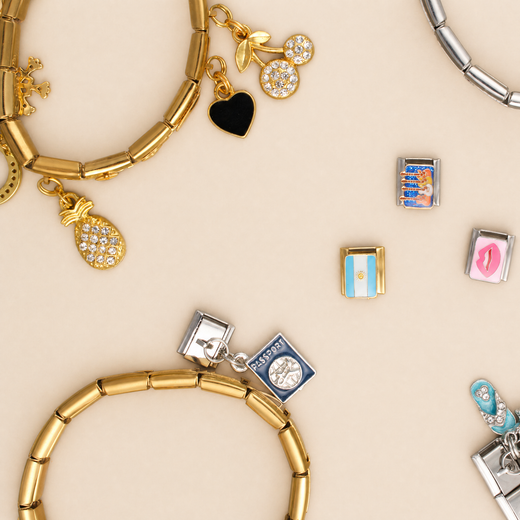 10 Charms - Gratis-Armband