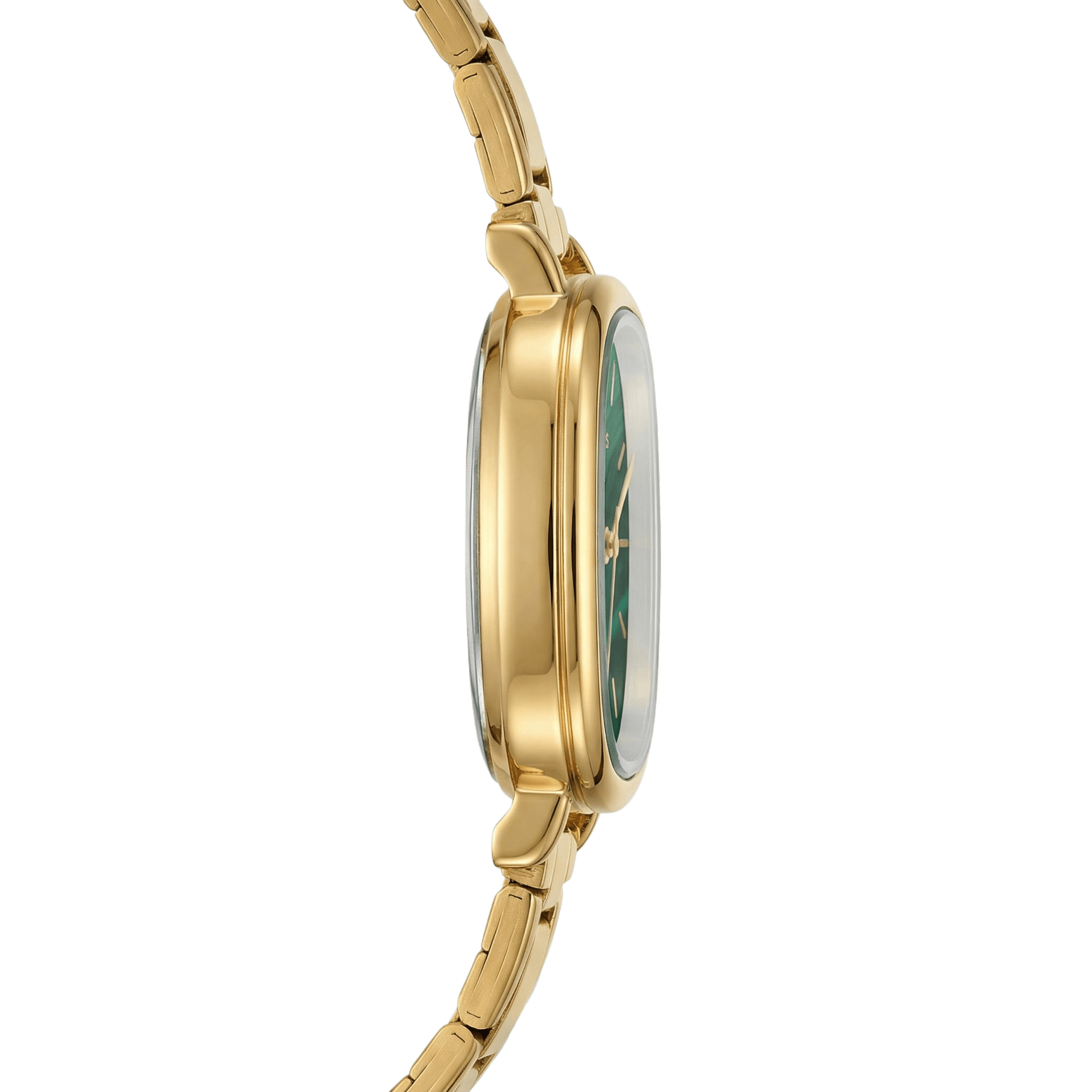 Capri Watch Gold – Emerald Dial Edition