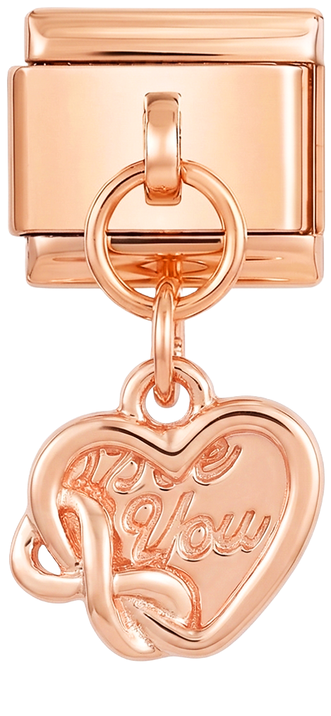 Ich liebe dich, Unendlichkeit, auf Roségold