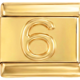 Nummer 6 in Gold