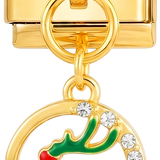 Wird noch hinzugefügt - Rotes Schneerentier mit Steinen