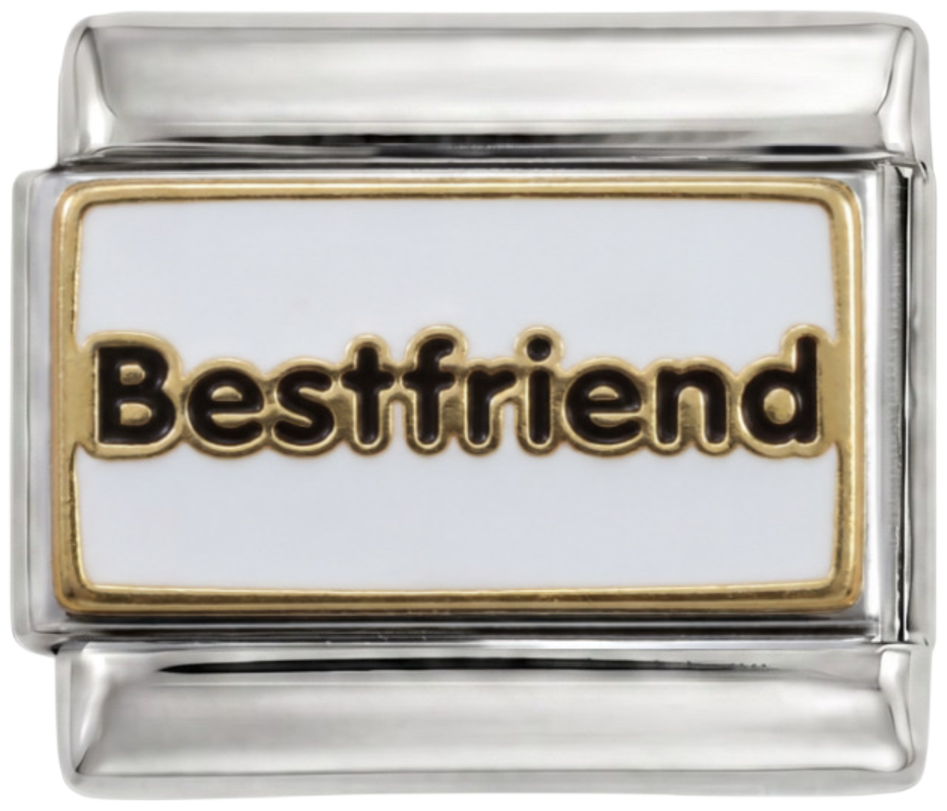 Beste Freundin, auf Silber