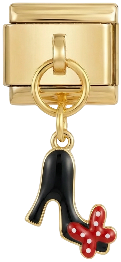 Minnies Absatz, auf Gold