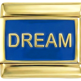 Dream on Blue Plate on Gold - dream-on-blue-plate-on-gold.png