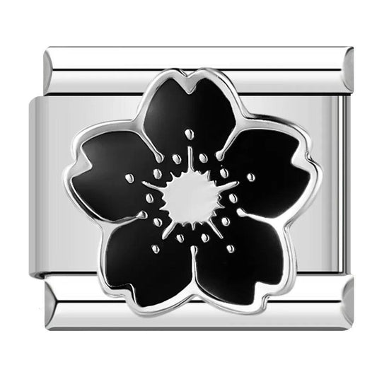 FLOWER (BLACK) - Charms Official