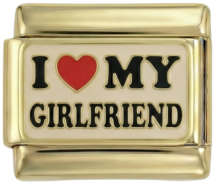 I Love My Girlfriend on White Plate on Gold - i-love-my-girlfriend-on-white-plate-on-gold.png
