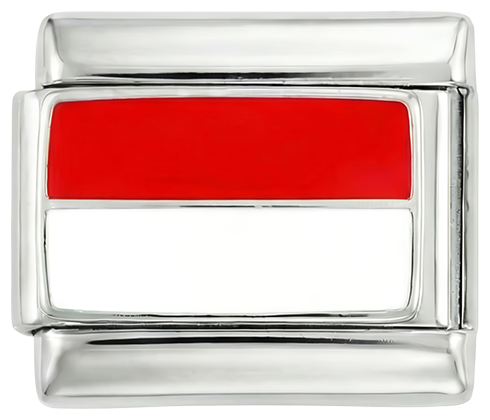 Poland Flag, on Silver - poland-on-silver.png