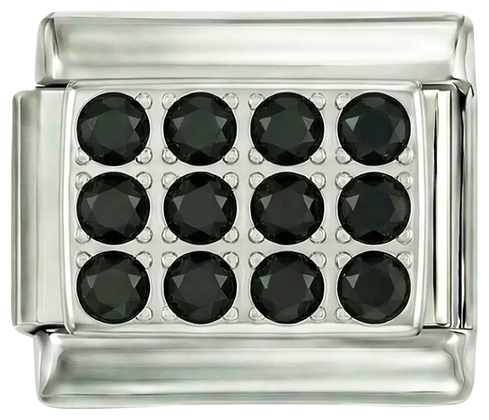 Silver Plate with Black Stones - silver-plate-with-black-stones.png